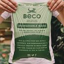 Beco Pets Poepzakjes Gerecycled Mint Geur<br> 4 x 15 st