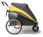 Innopet hondenbuggy Hercules Grey/Yellow