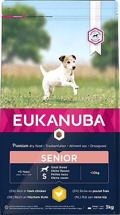 Eukanuba Hondenvoer Senior S Chicken 3 kg