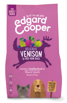 Edgard & Cooper hondenvoer Adult hert en eend 2,5 kg