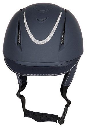 Harry's Horse rijhelm Challenge sparkle navy