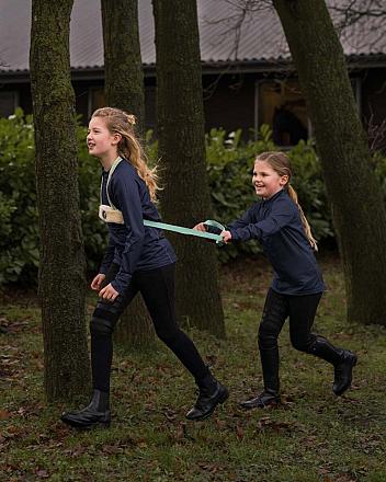 QHP Paardentuigje voor Kinderen Ice Green