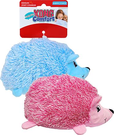 Kong Comfort Hedgehug Puppy Assorti Medium