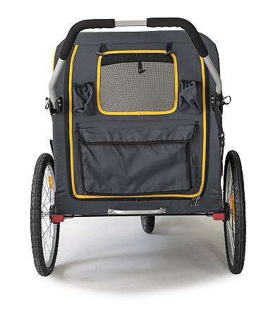 Innopet hondenbuggy Hercules Grey/Yellow