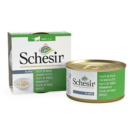 Schesir Kattenvoer Kipfilet Gelei 85 gr