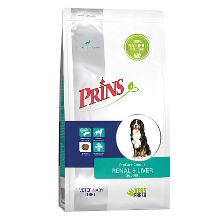 Prins Hondenvoer ProCare Veterinary Diet Croque Renal & Liver Support 3 kg