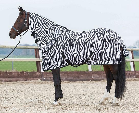 Harry's Horse vliegendeken + losse hals zebra