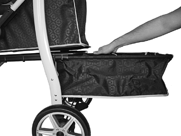 Innopet hondenbuggy Monaco black