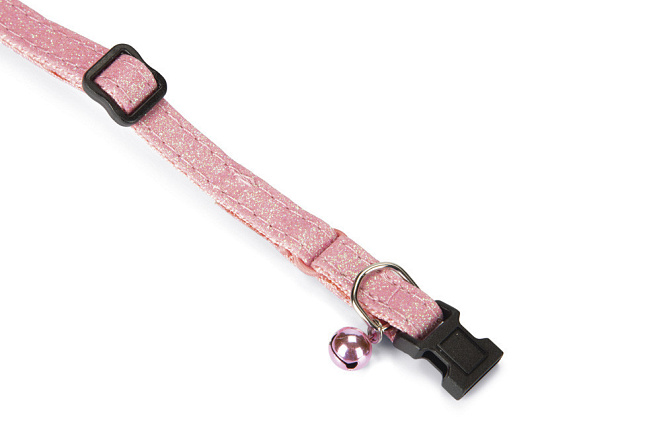 Beeztees Kattenhalsband Glitter Roze