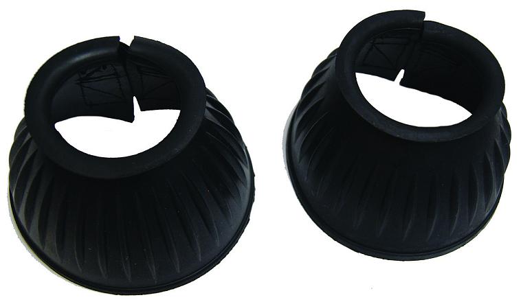 QHP springschoenen rubber zwart