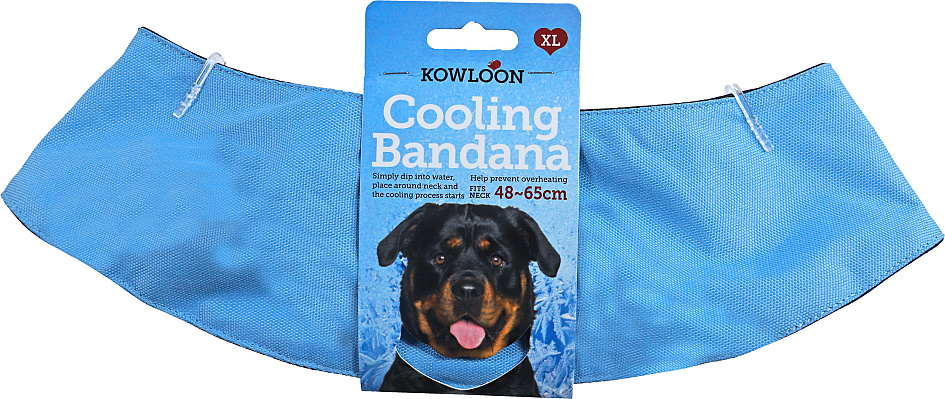 Kowloon Cool Bandana Lichtblauw