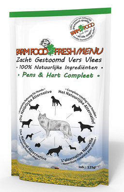 Farm Food Fresh Menu Pens en Hart Compleet 125 gr